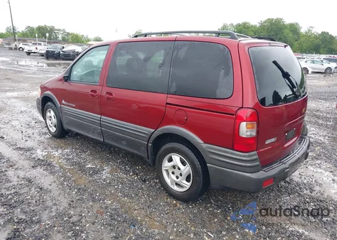 2000 Pontiac Montana N16 from USA, damaged, VIN 1GMDU03E6YD308013